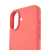 Чехол защитный uBear Touch Mag Case iPhone 16,силикон,софт-тач, коралловый